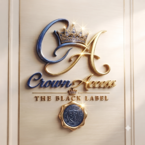 Crown Access 4D Metallic Logo